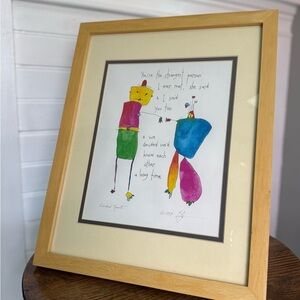 Kindred Spirits Brian Andreas signed print 1997